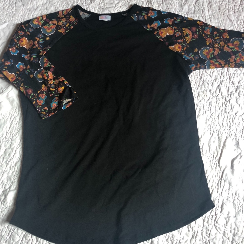 Black Randy with Floral Arms